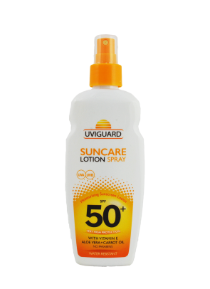 Lotiune spray protectie solara Uviguard Spf 50, 200ml