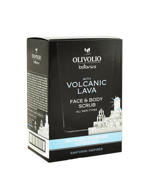 Scrub pentru ten si corp, cu cenusa vulcanica 12x20ml