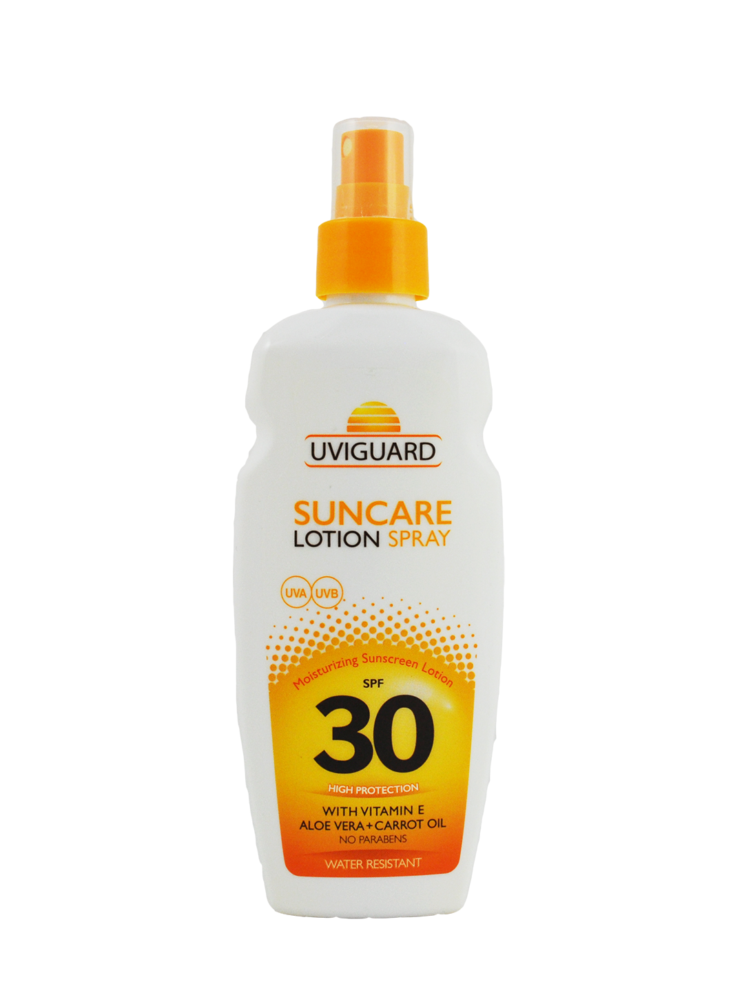 Lotiune spray protectie solara Uviguard SPF30, 200 ml