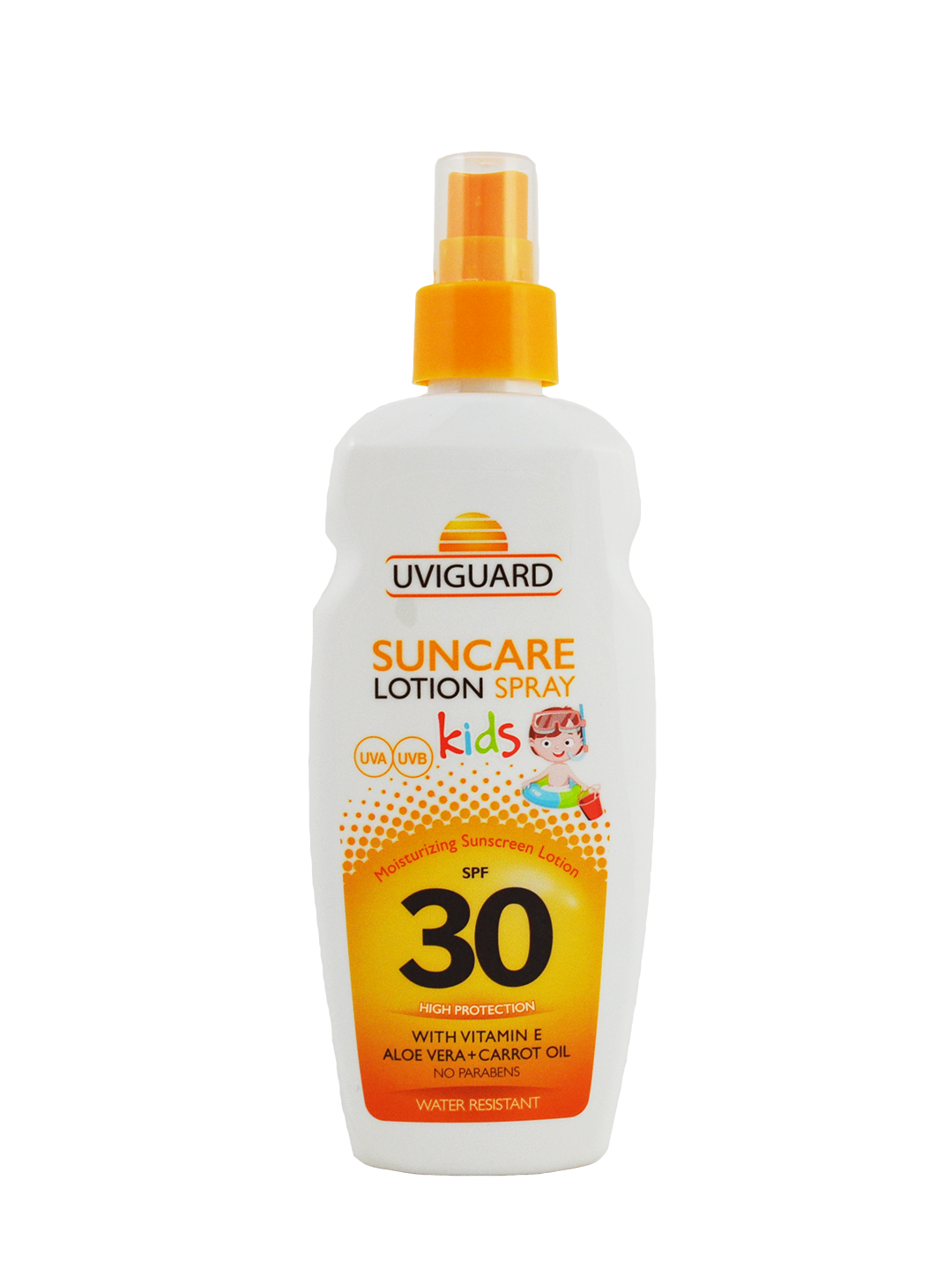 Lotiune spray protectie solara pentru copii, SPF30 200 ml