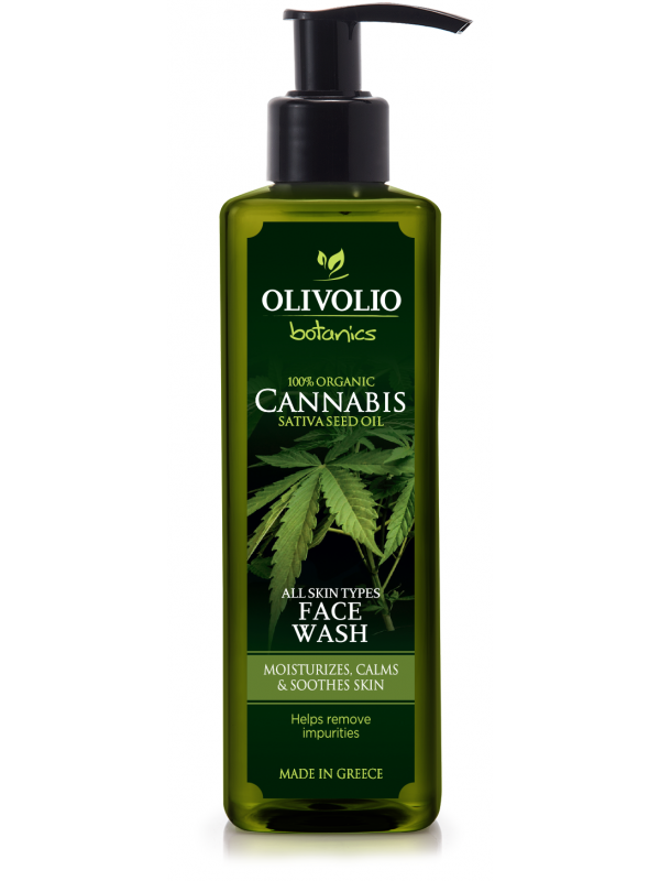 Gel curatare ten cu ulei de canabis 250ml