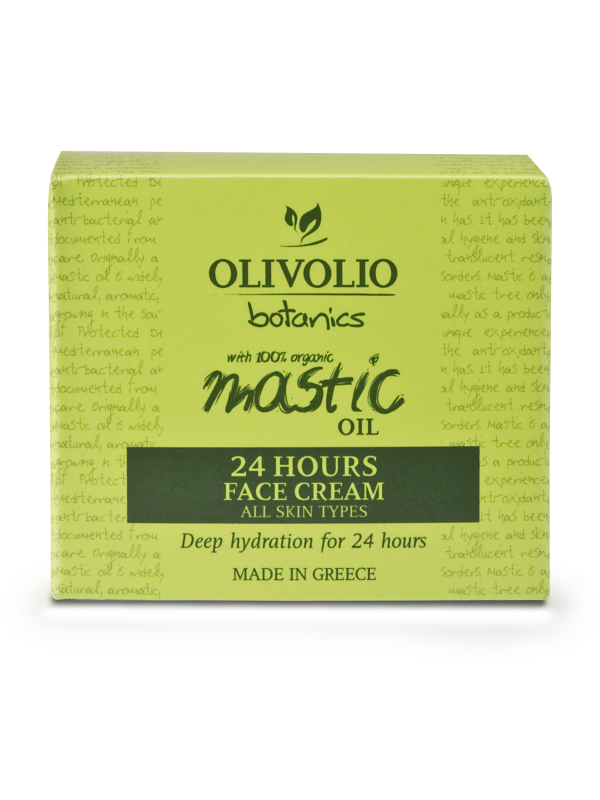 Crema de fata hidratanta 24 H cu ulei de mastic 50 ml