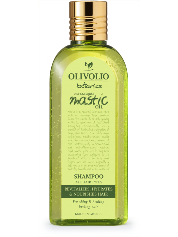 Sampon cu ulei de mastic, toate tipurile de par 200 ml